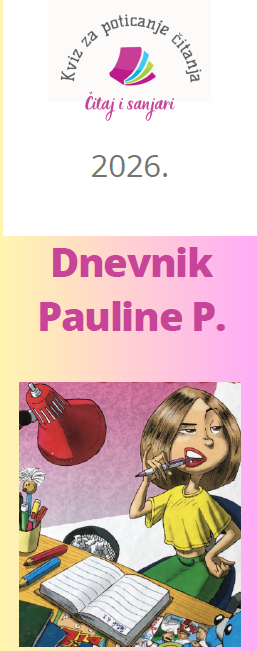 „ČITAJ I SANJARI“ – kviz za poticanje čitanja 2026.