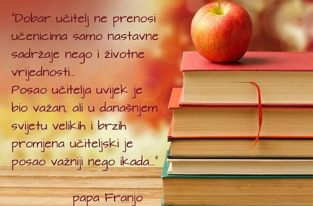Svjetski dan učitelja: 60 godina u službi znanja i budućnosti!