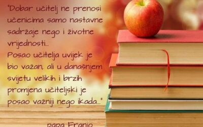 Svjetski dan učitelja: 60 godina u službi znanja i budućnosti!